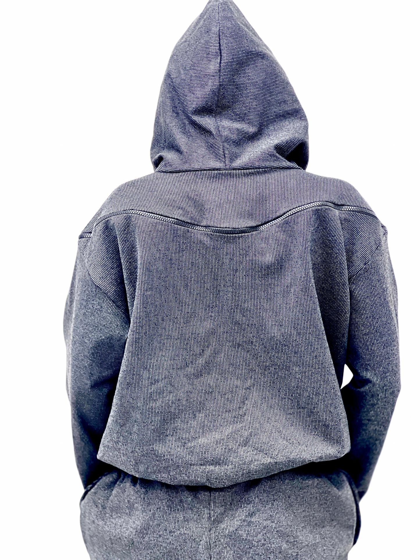 Cozy Fleece-Trimmed Hoodie and Jogger Set