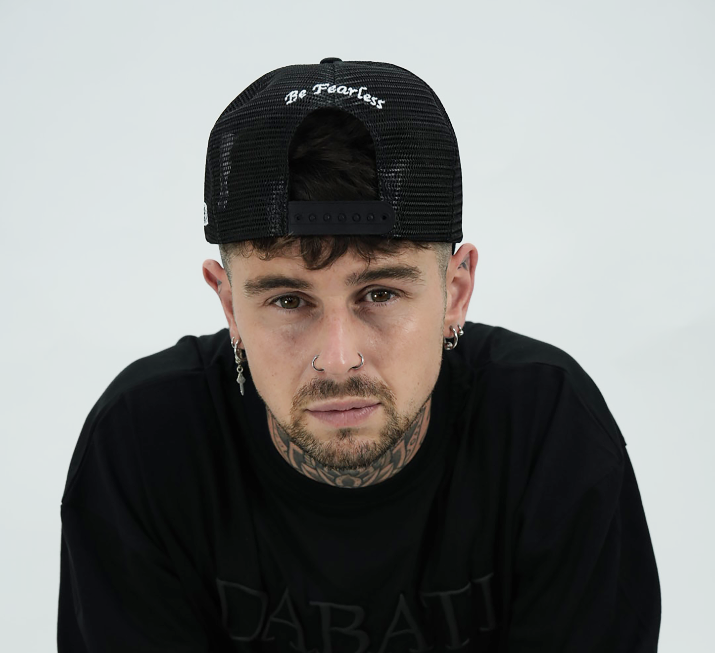 Black Unisex Trucker Cap