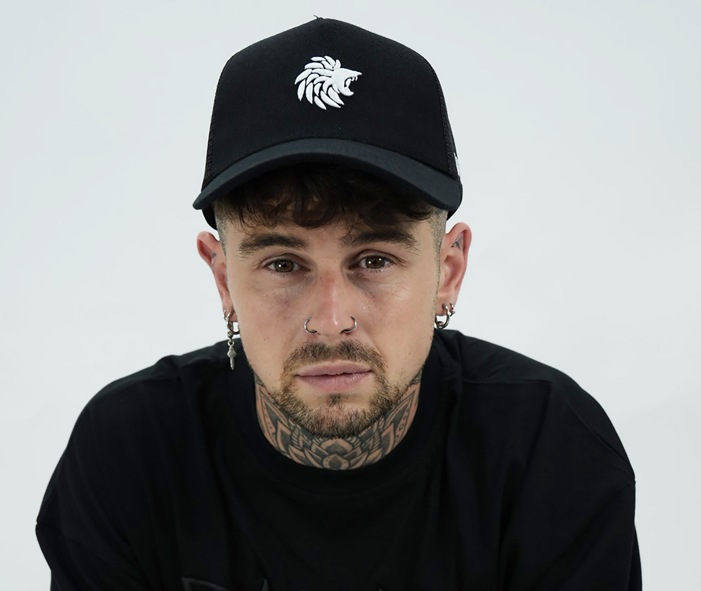 Black Unisex Trucker Cap