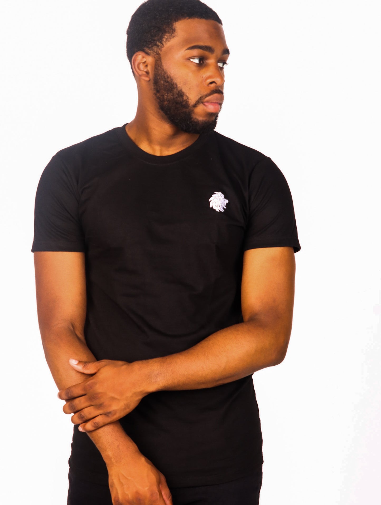 Men's T shirt Black & white logo