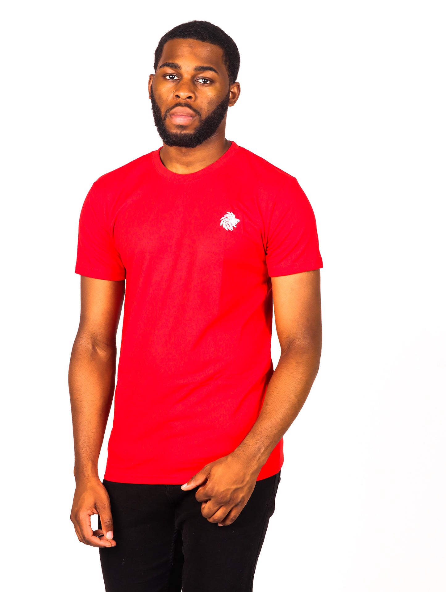 Men's T shirt Red Slim Fit