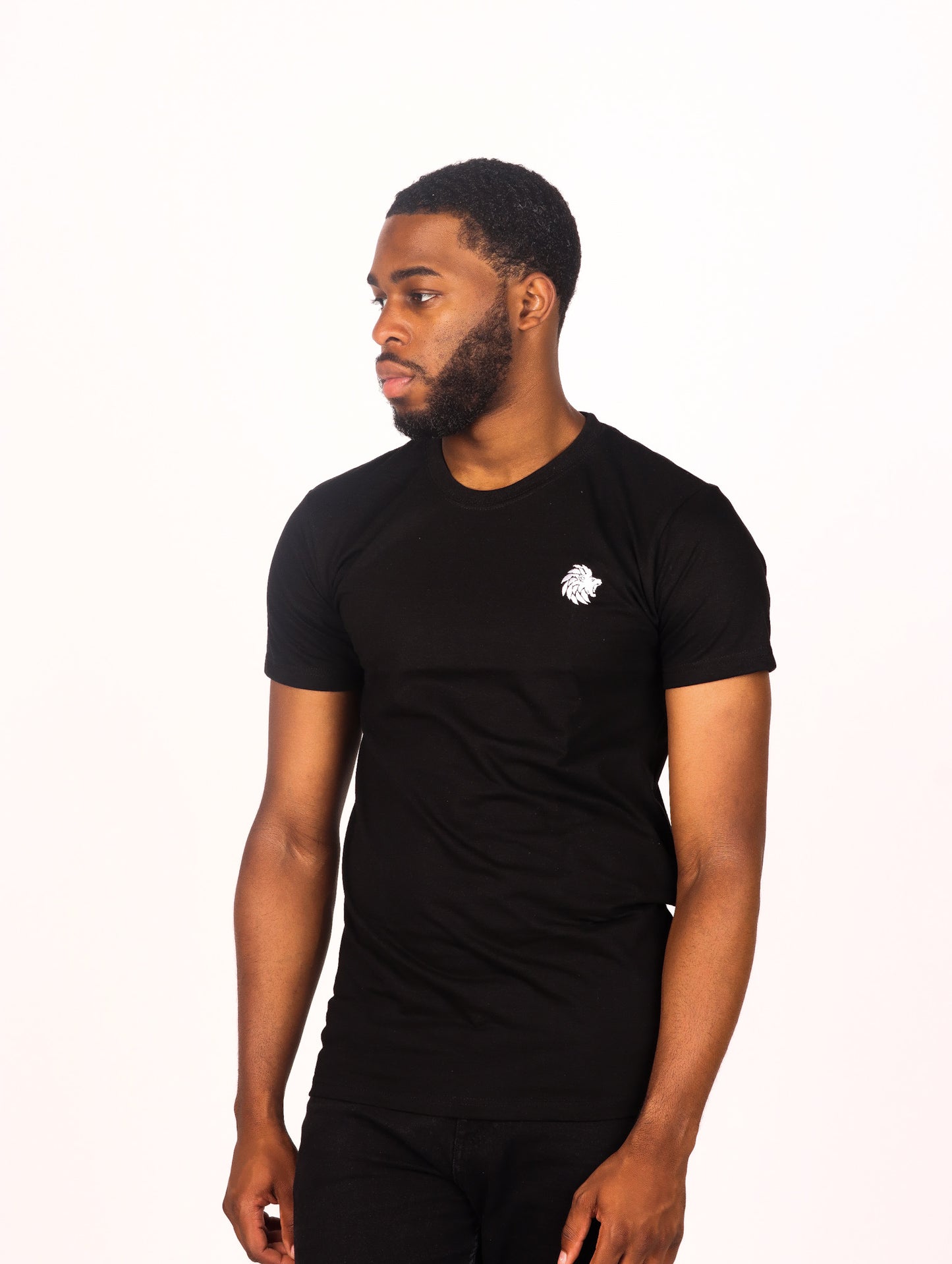 Men's T shirt Black & white logo