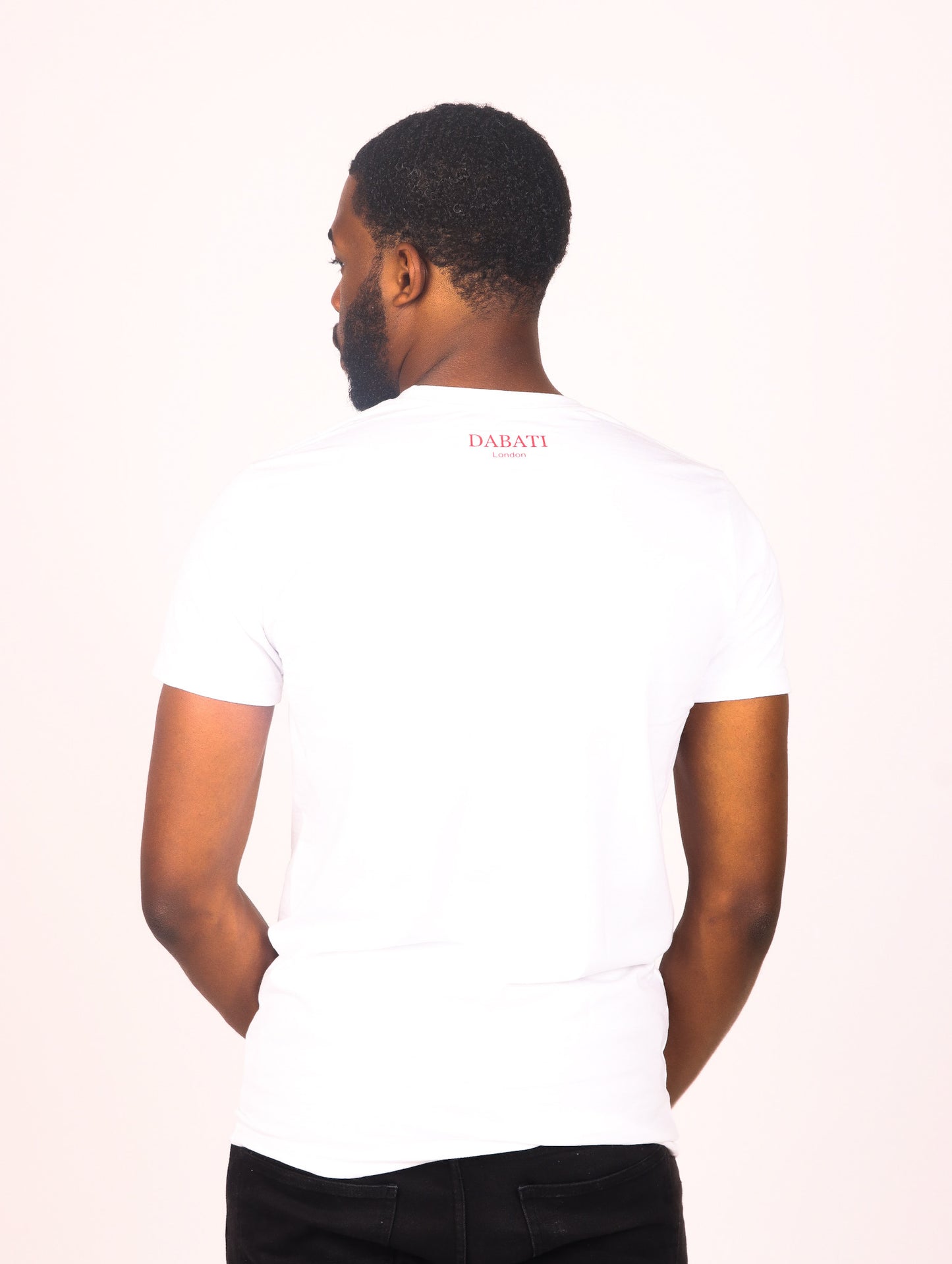 Men's T shirt White Slim Fit