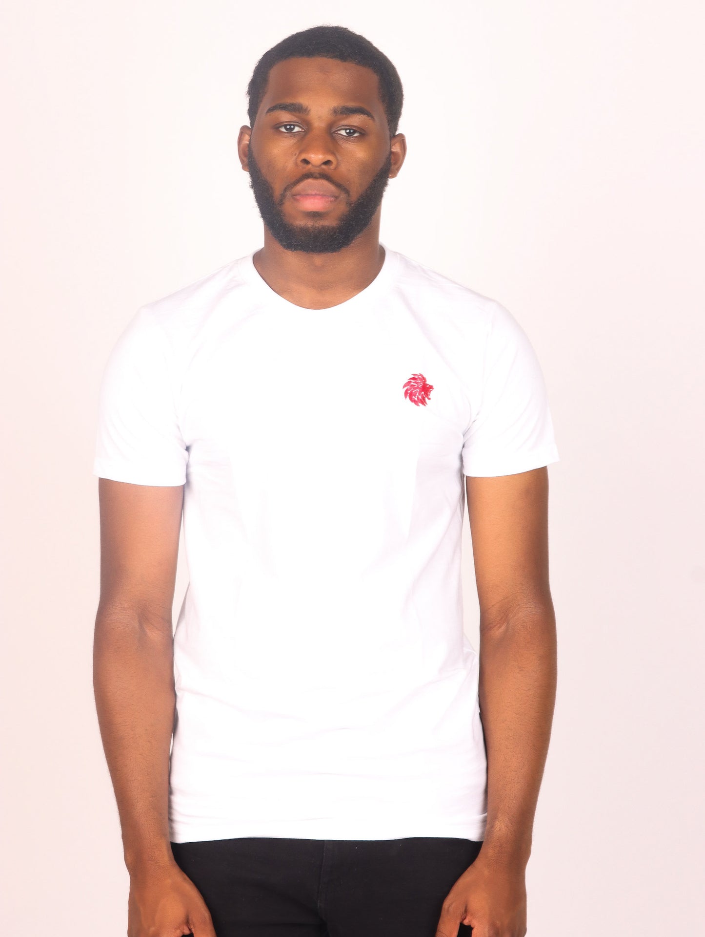 Men's T shirt White Slim Fit