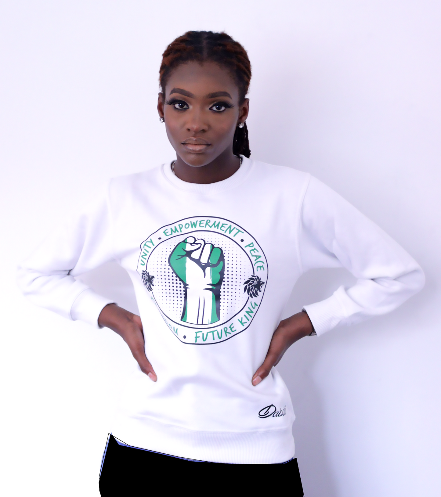 White Sweatshirt Women's