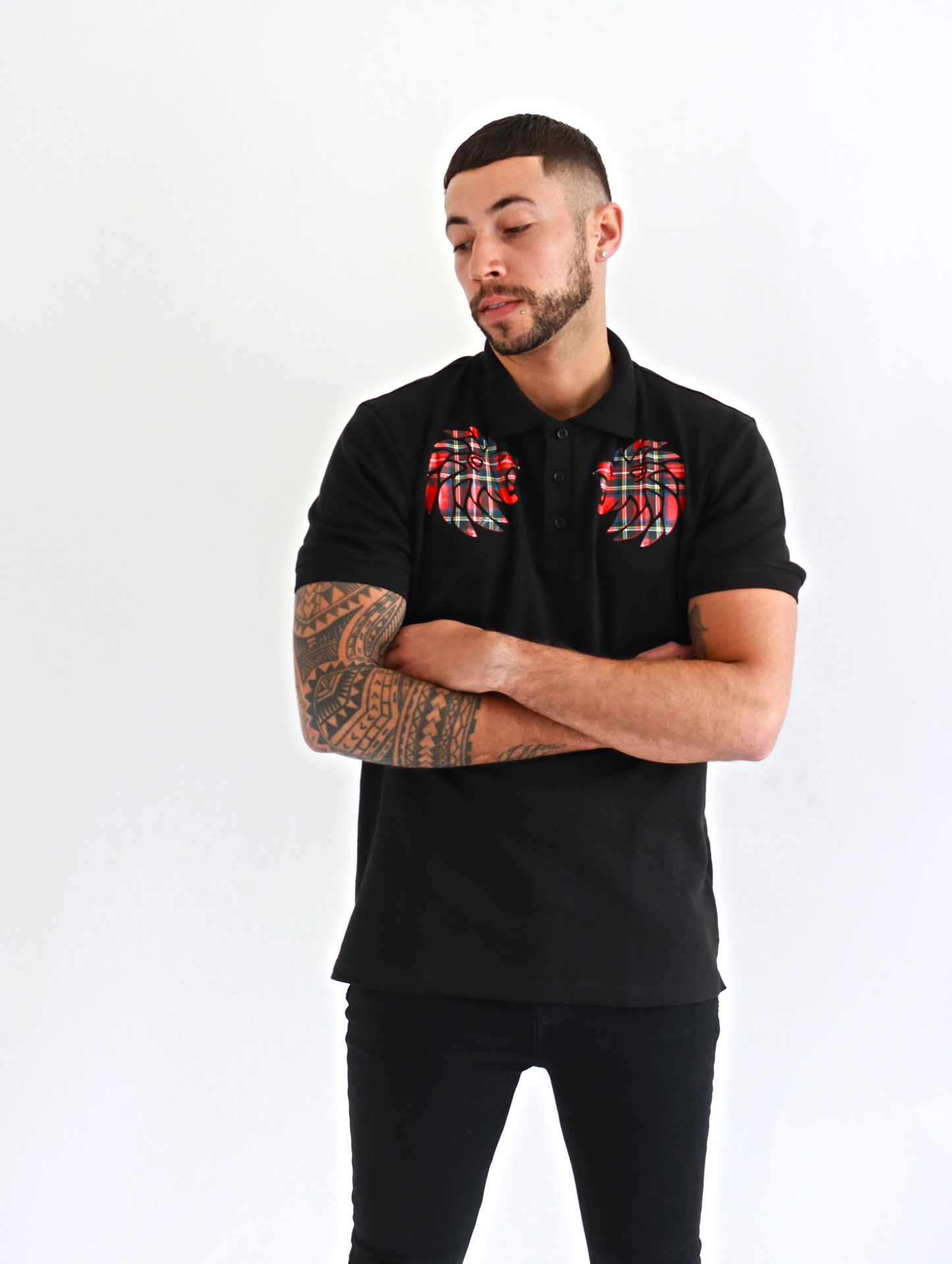 Men's Polo Shirt Burberry style