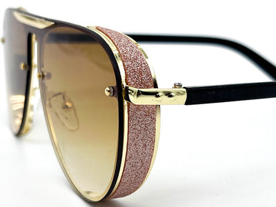 Brown Misoto studded Sunglases