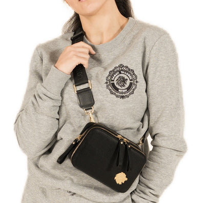 Timeless plain gold logo Bag