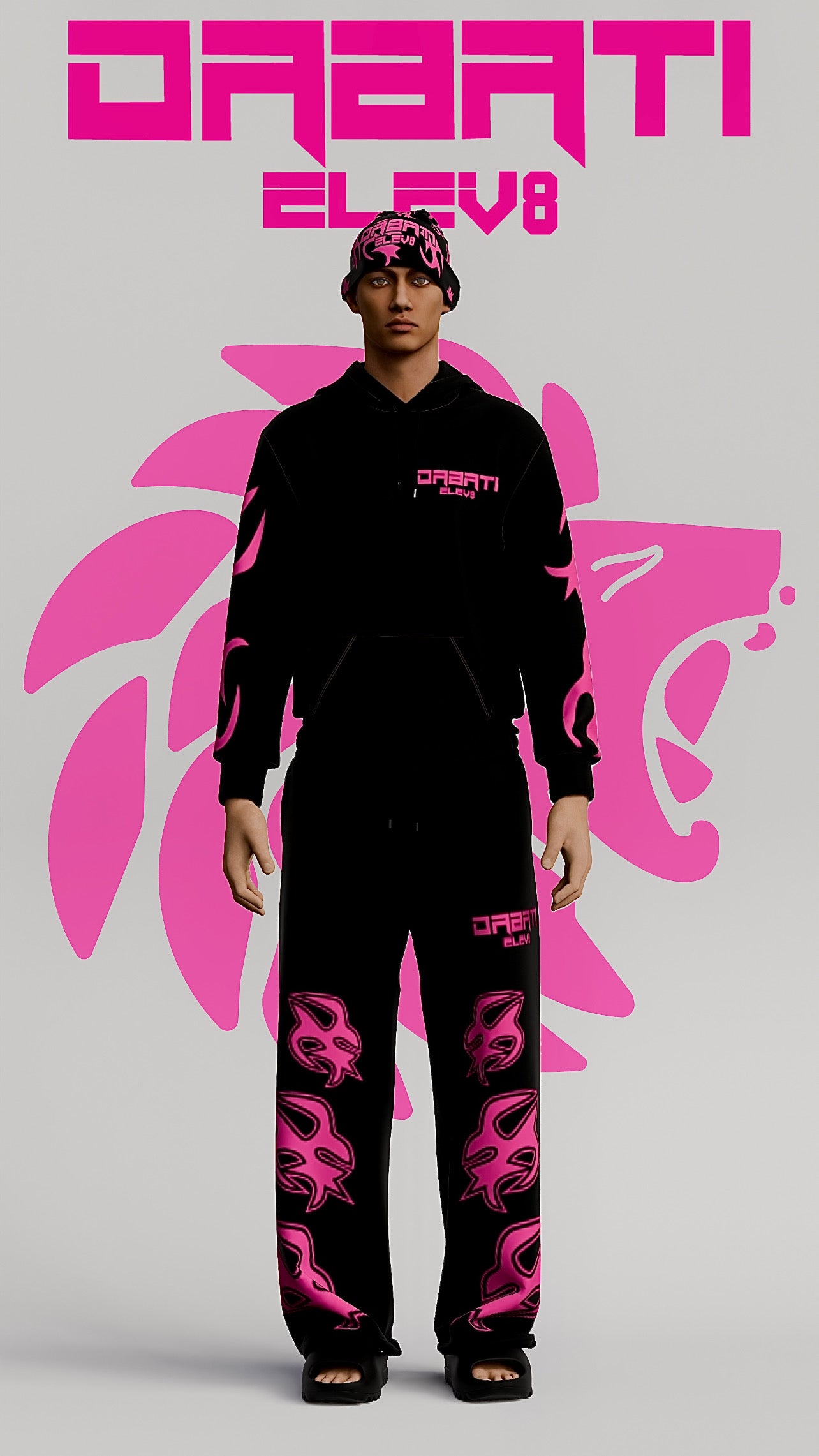 ELEV8 Black and Pink