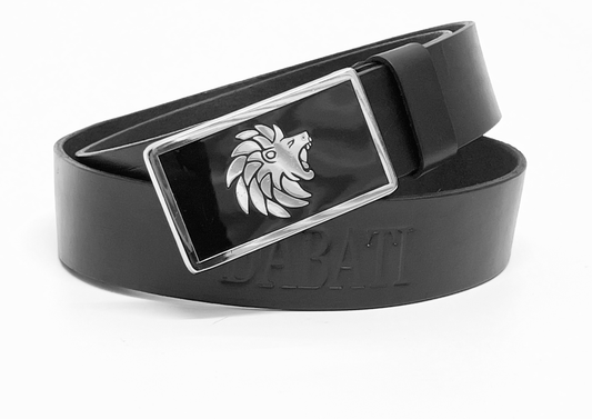 Leather belt