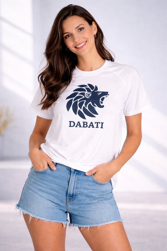 Dabati London Signature Classic White T-Shirt – Premium Cotton Streetwear