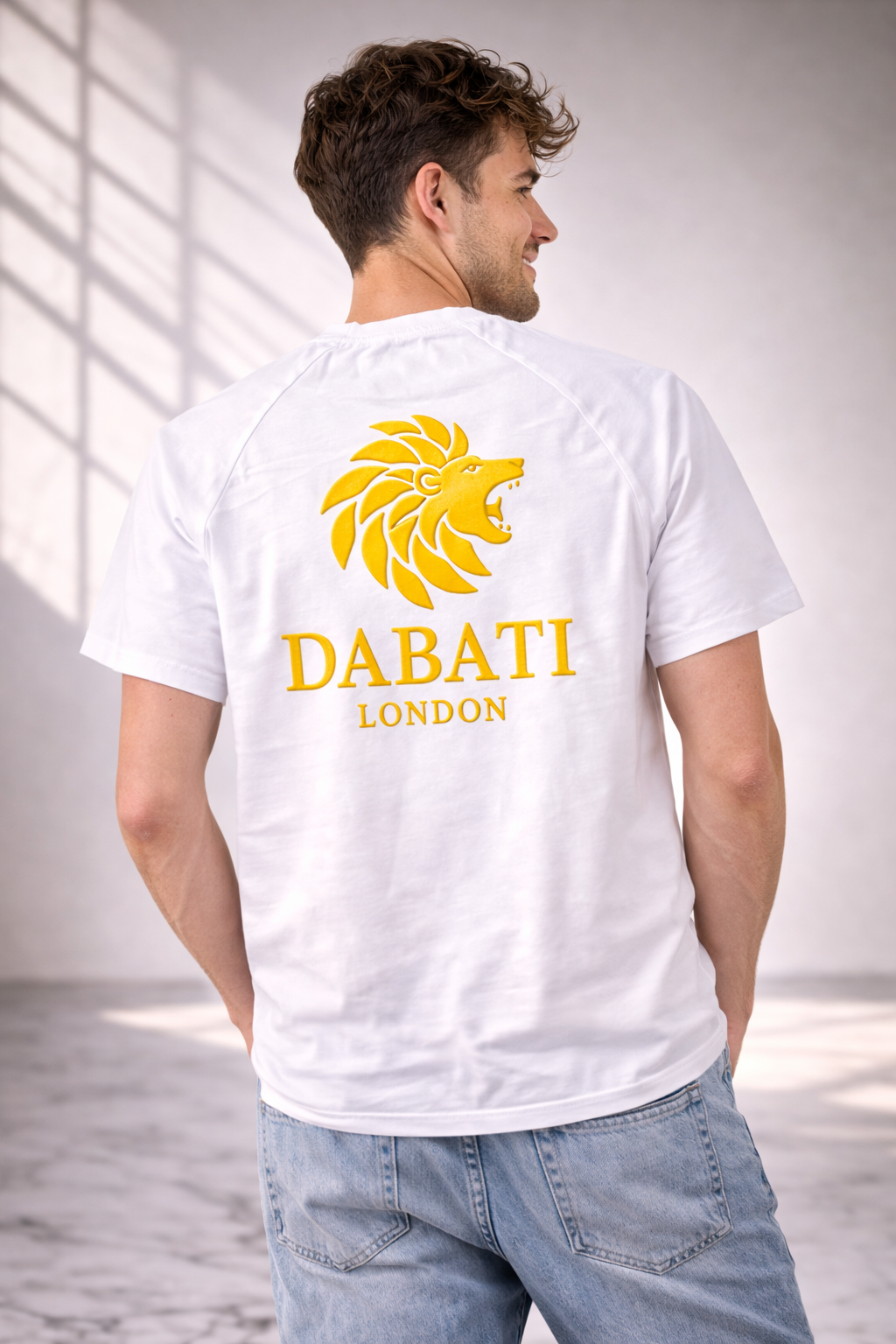 Dabati London Signature Classic White T-Shirt – Premium Cotton Streetwear