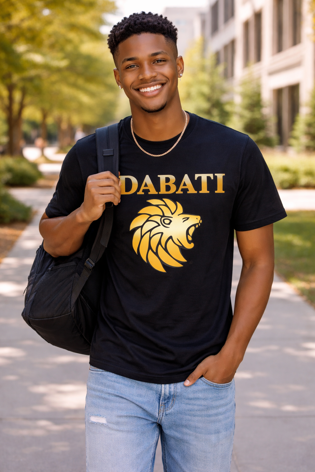 Dabati London Signature Classic  Black T-Shirt – Premium Cotton Streetwear