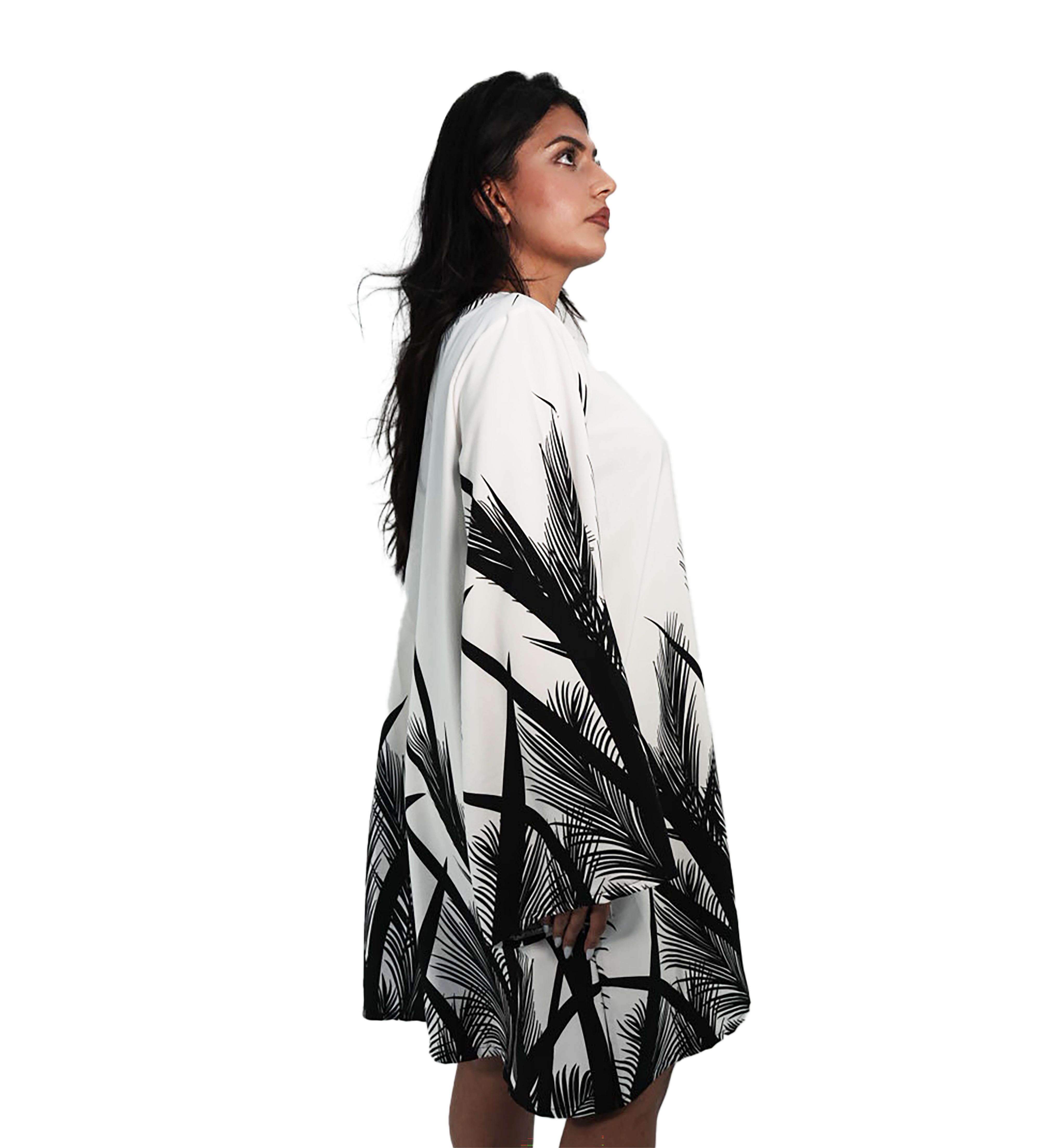 Tropical Breeze Shift Dress White Dominance