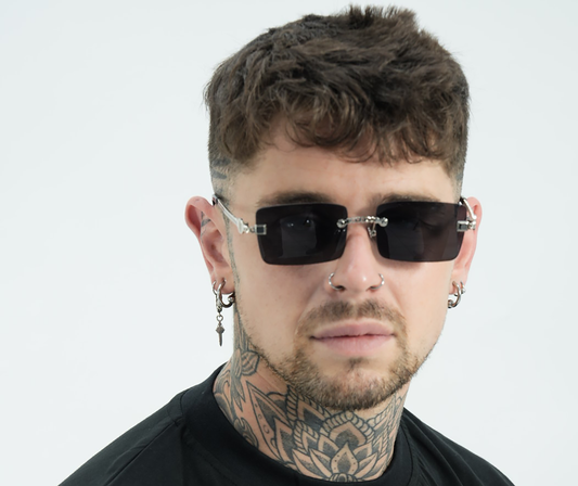 DB 12 Exclusive Silver Sunglasses