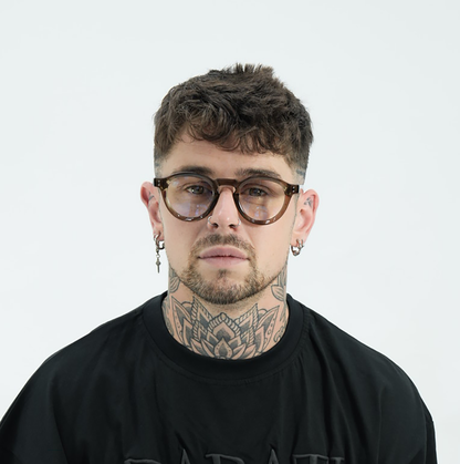 DABATI Clear Vision Harry Bloom clear lens (Brown)