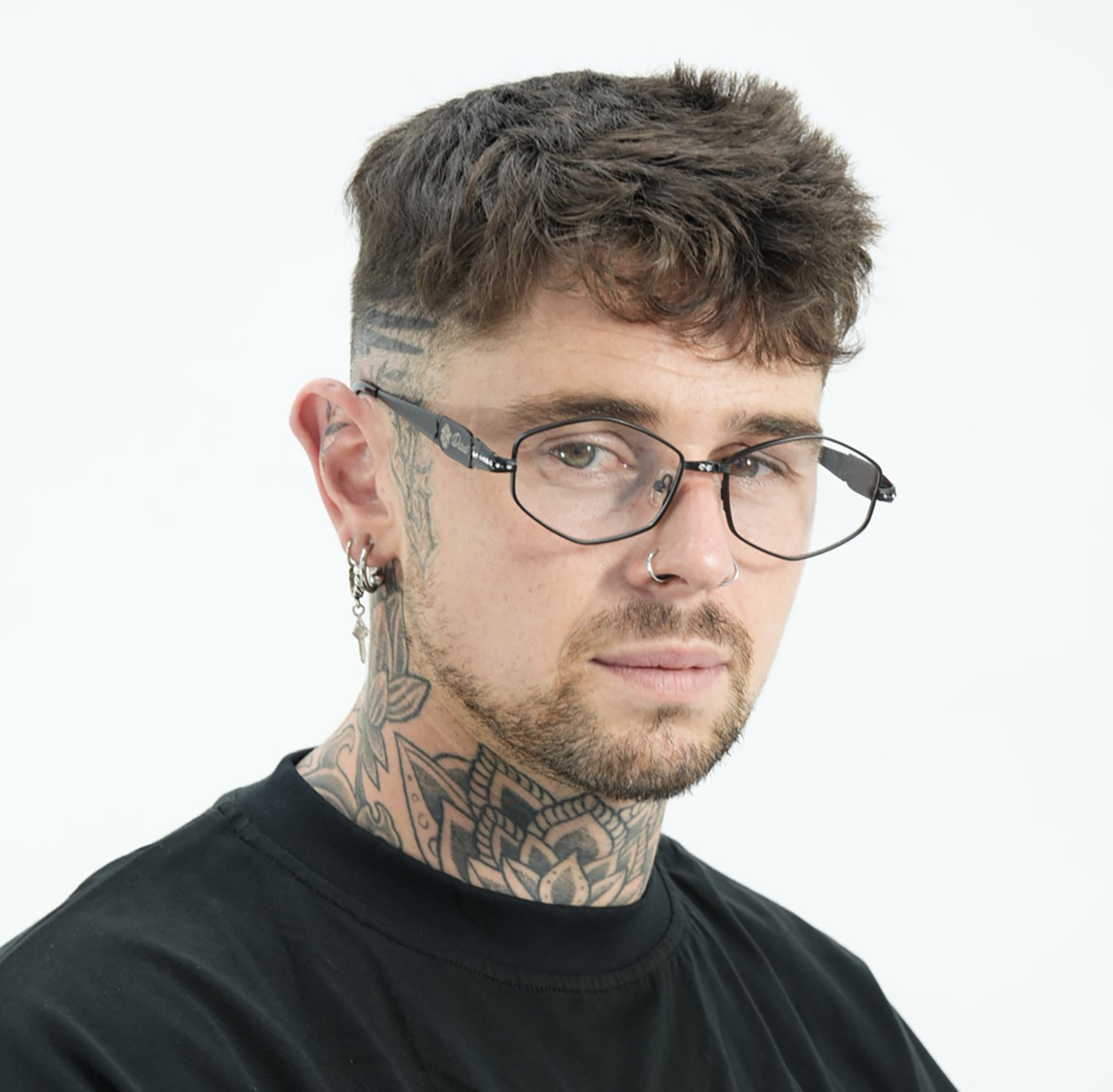 Dabati Myra Black Frame clear lens