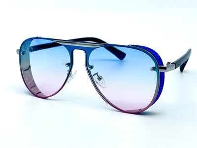 Blue Misoto studded Sunglases