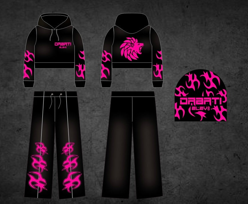 Elev8 Female Black and Pink