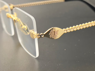 DB 12 Exclusive Gold Clear Lens
