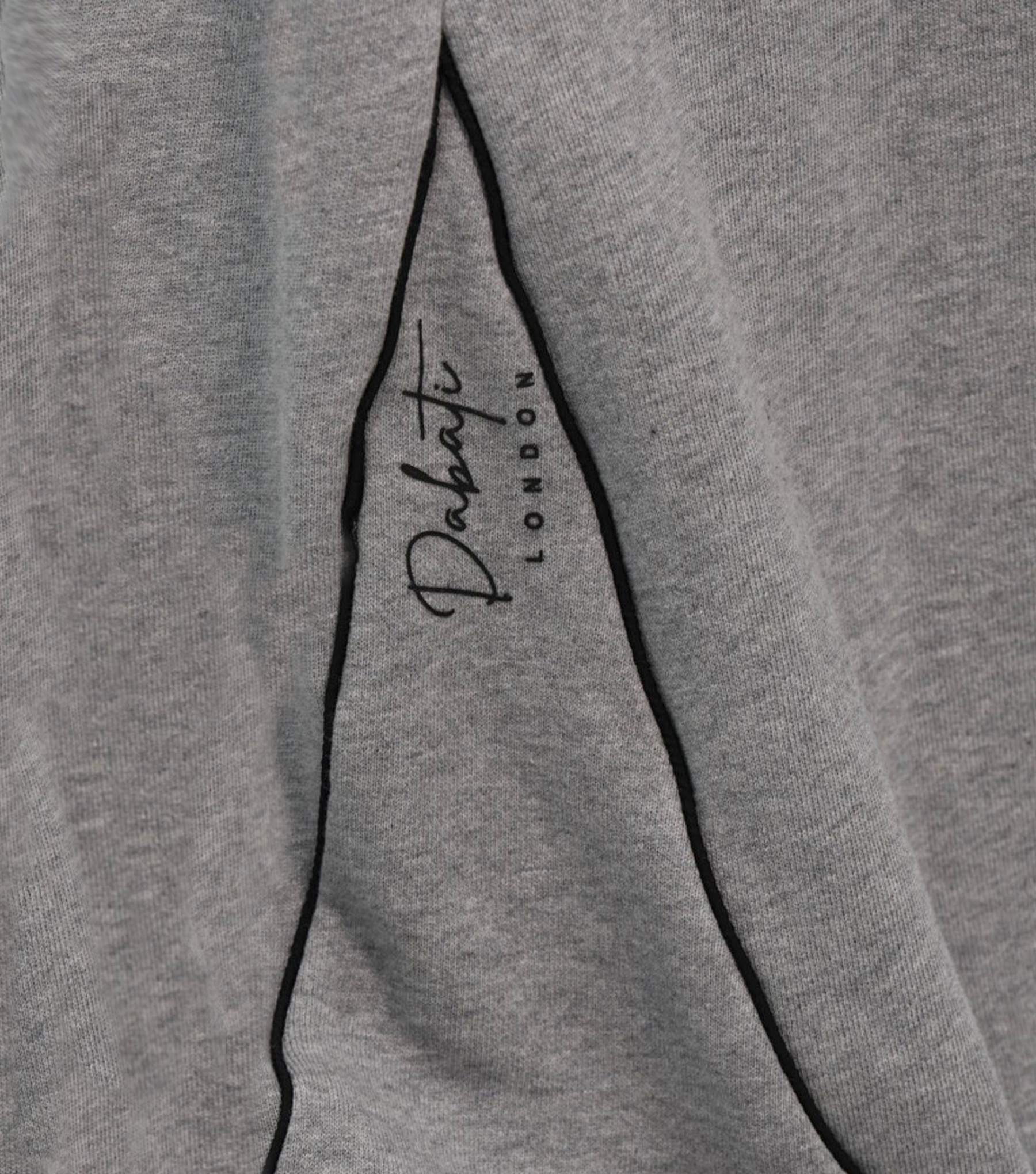 Signature Split Flare Grey Trousers