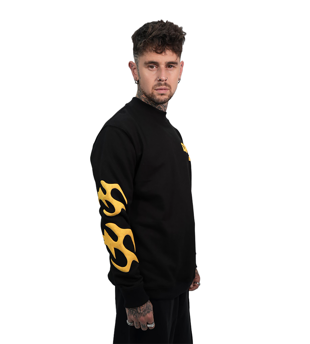 Black and White Elev8 Sweatshirt