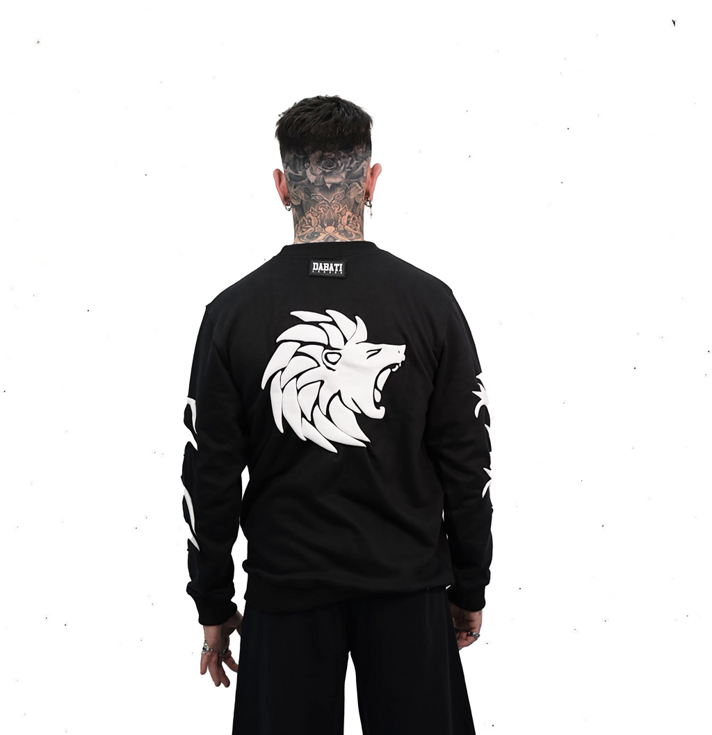 Black and White Elev8 Sweatshirt