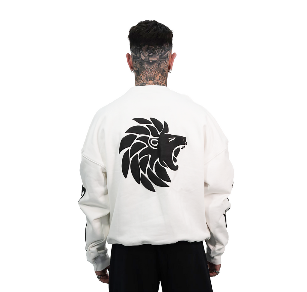 Black and White Elev8 Sweatshirt