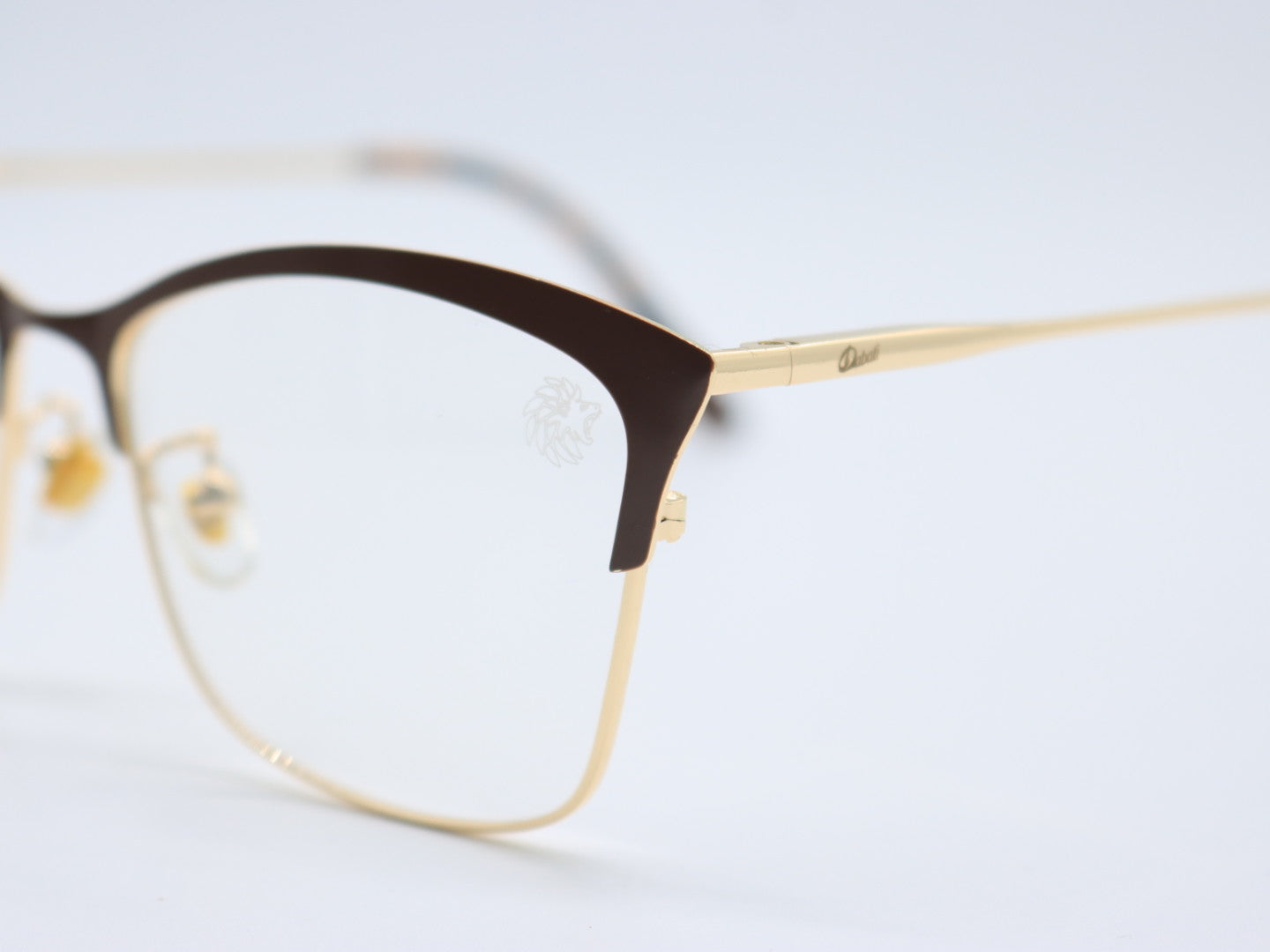 Paris Dark Brown/Gold Frame  Clear Lens