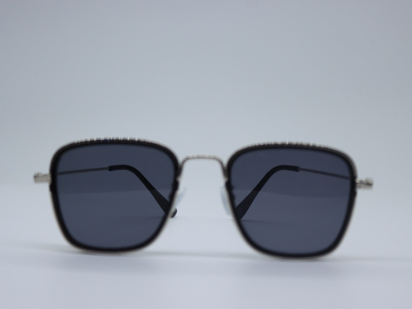 Raven Silver Frame Dark shade Lens  Suglasses