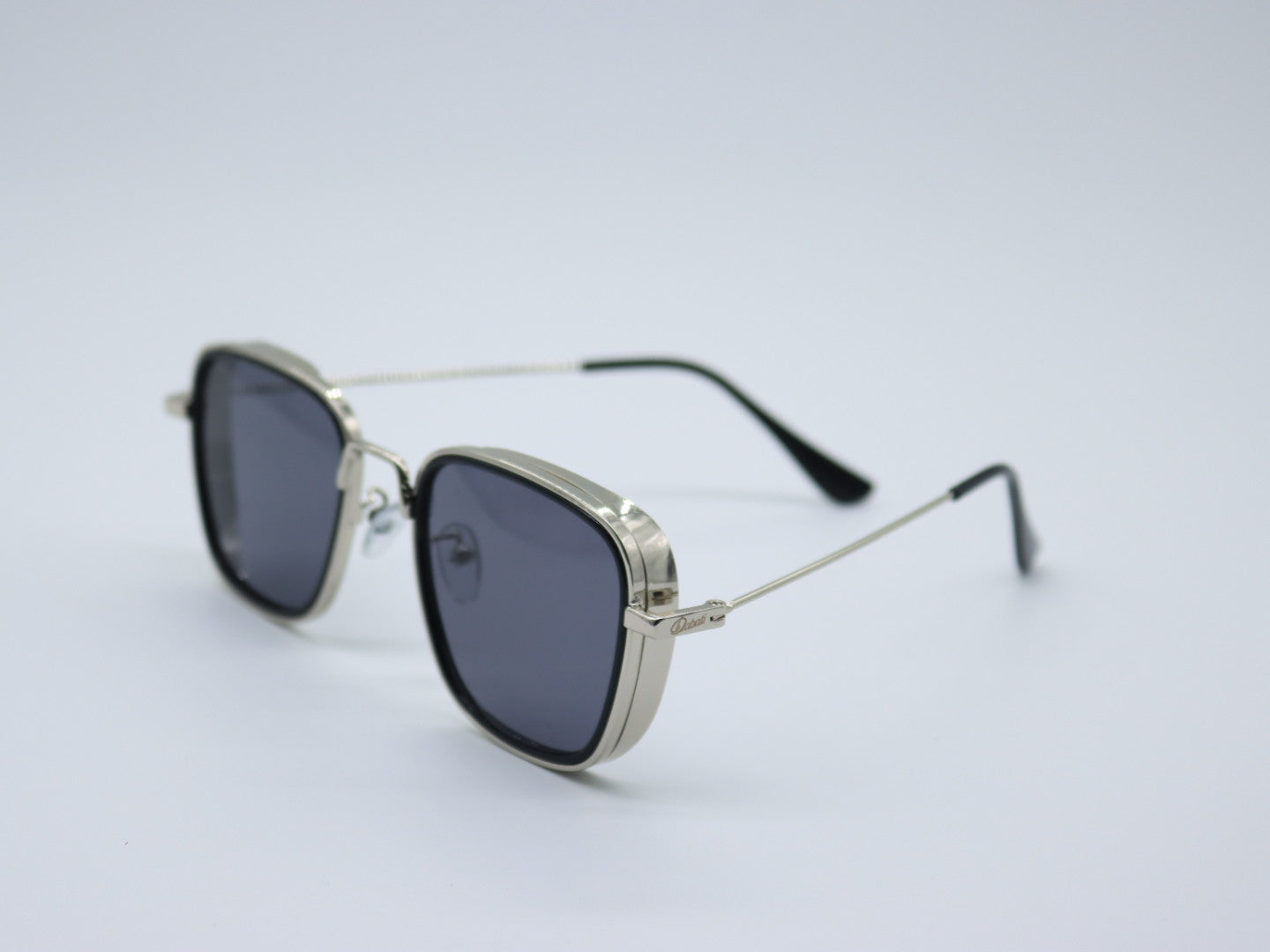 Raven Silver Frame Dark shade Lens  Suglasses
