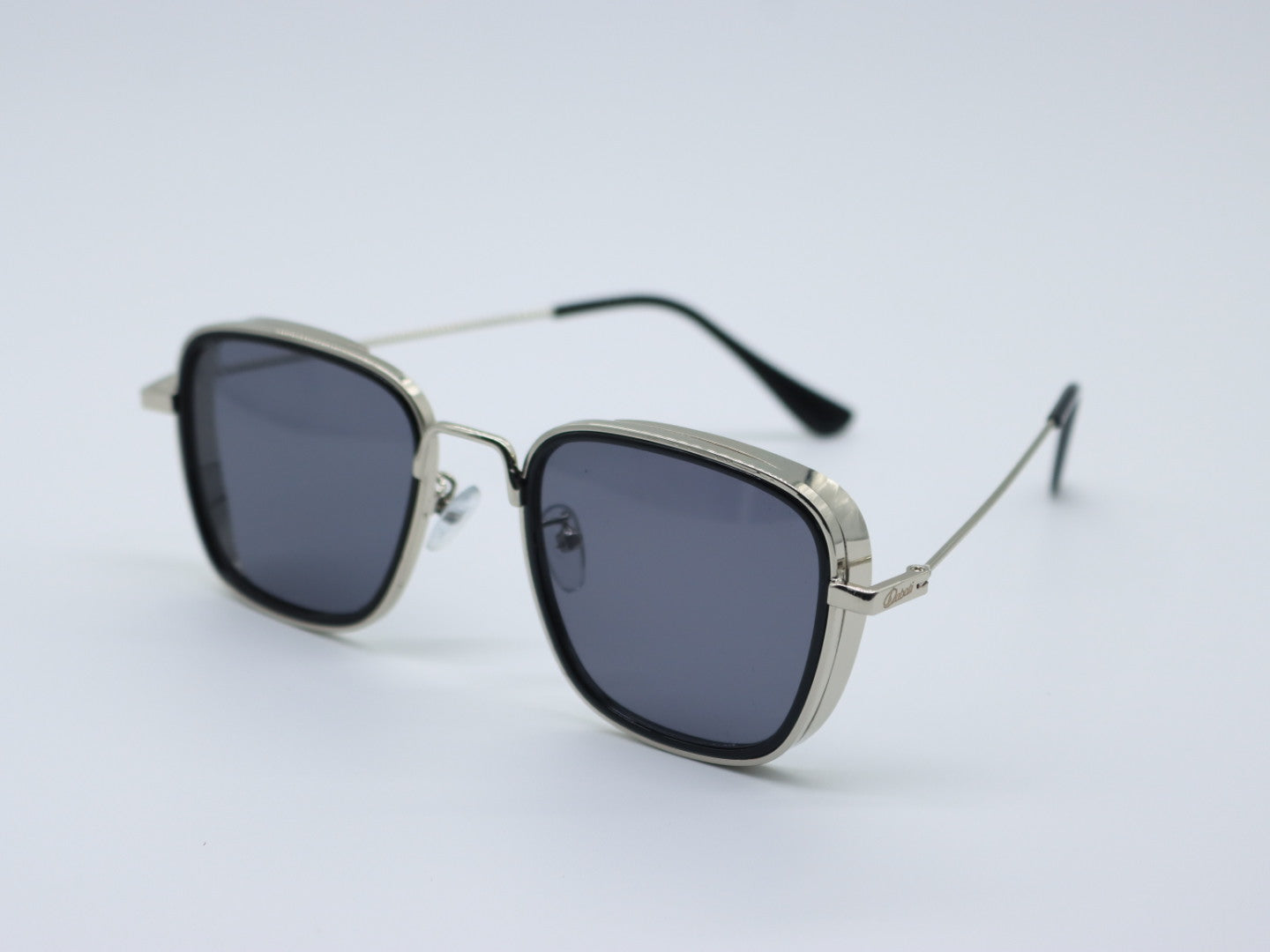 Raven Silver Frame Dark shade Lens  Suglasses
