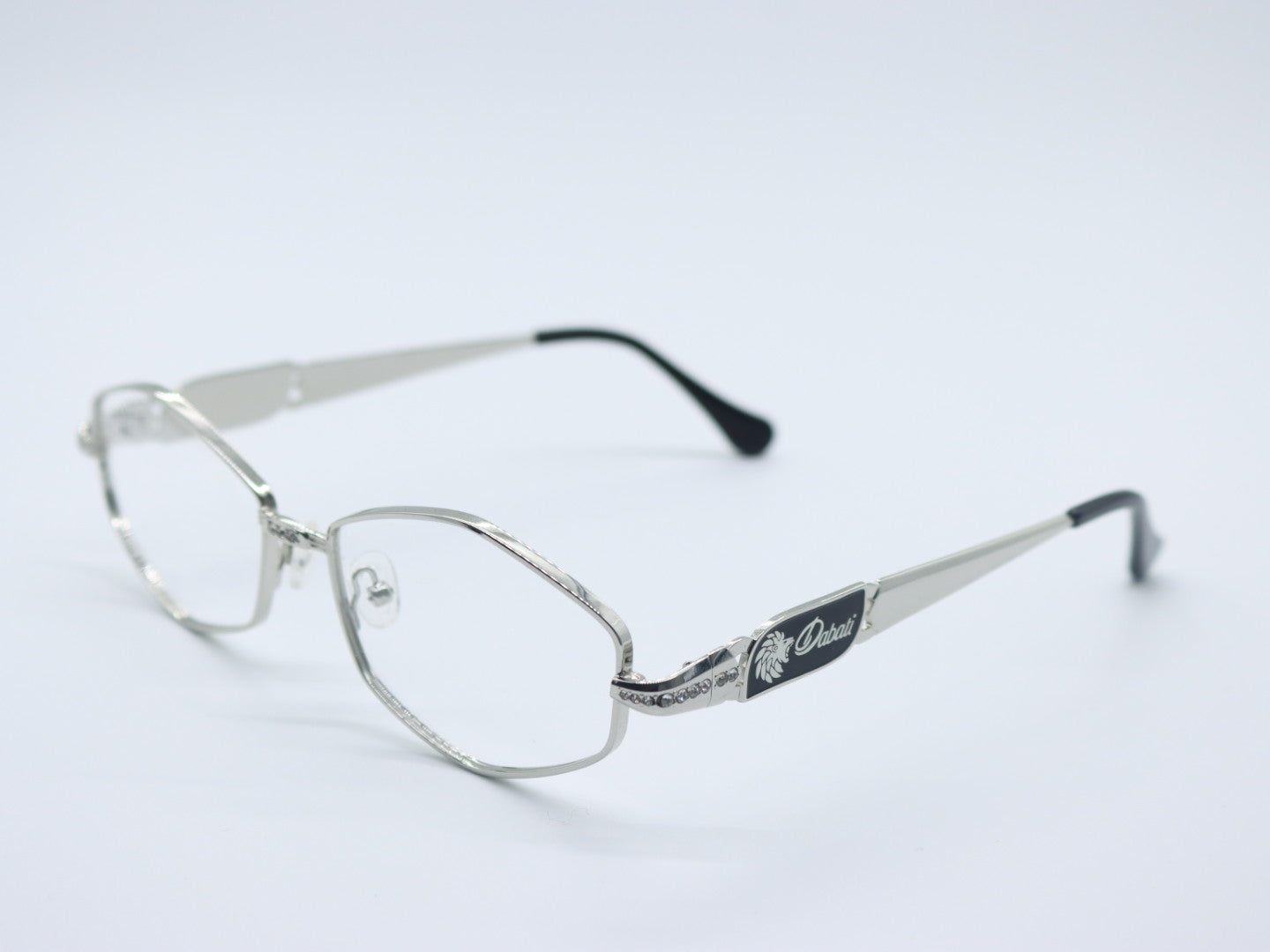 Clear glasses  Silver  Frame Myra