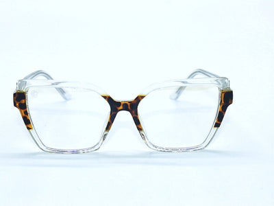 Bismal touch of leopard clear lens ( UV400)