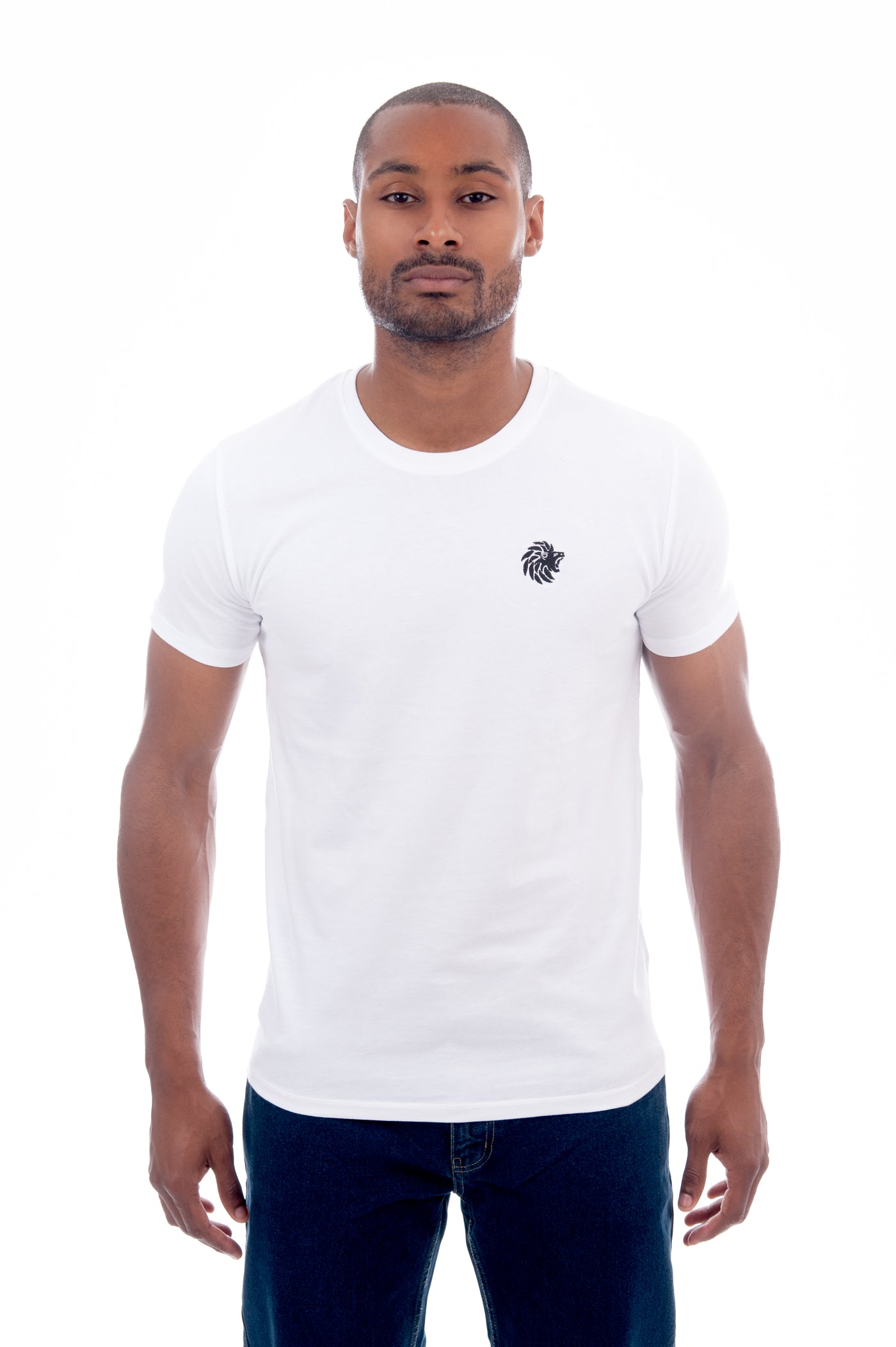 White Goodseed Urban Jersey Fitted T shirt - Dabati London