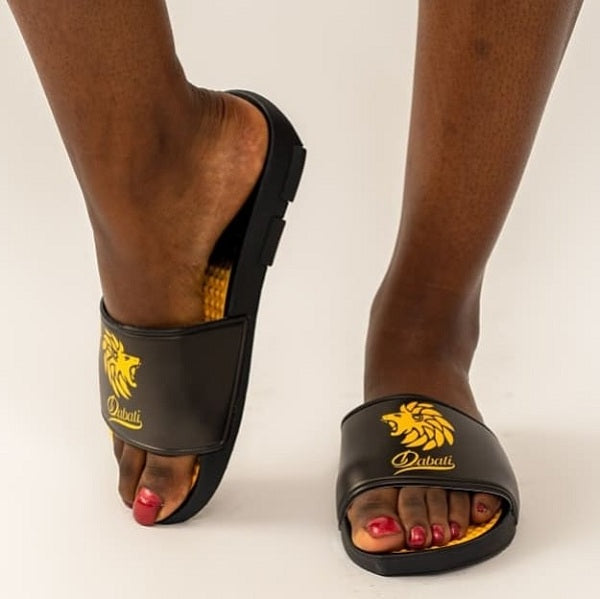 Dabati Black Slippers - Dabati London
