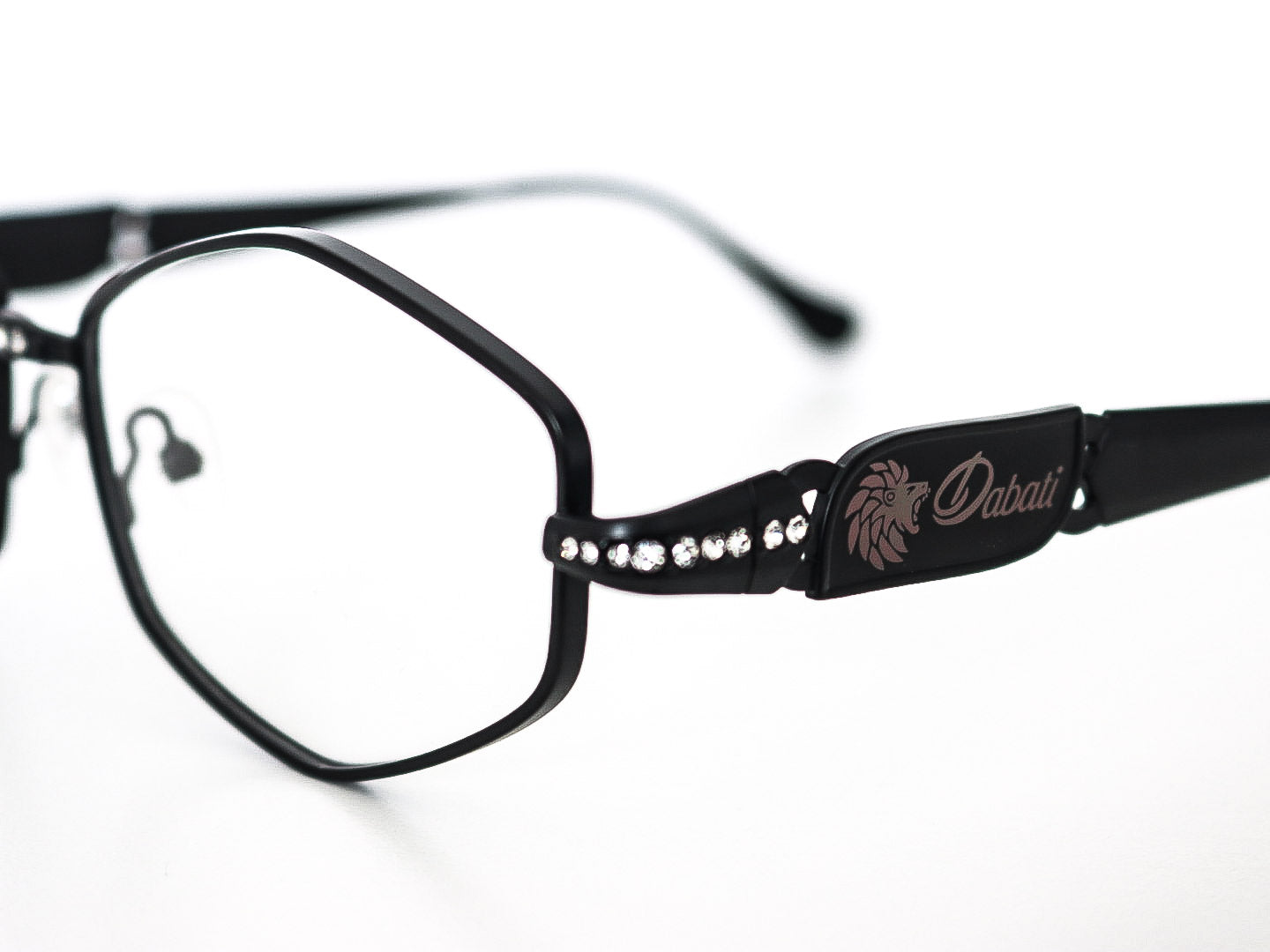 Dabati Myra Black Frame clear lens