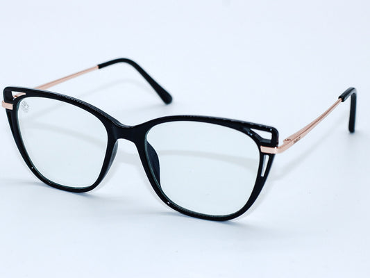 Martyna black frame clear lens ( UV400)
