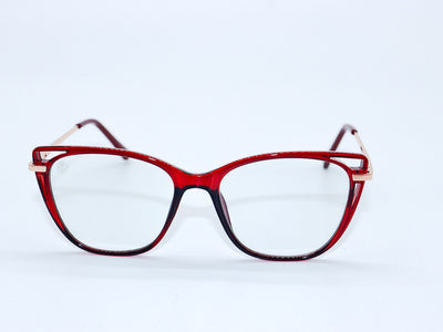 Martyna red frame clear lens ( UV400)