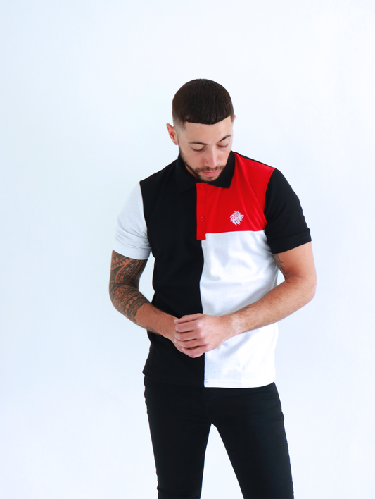 Red White Polo Shirt